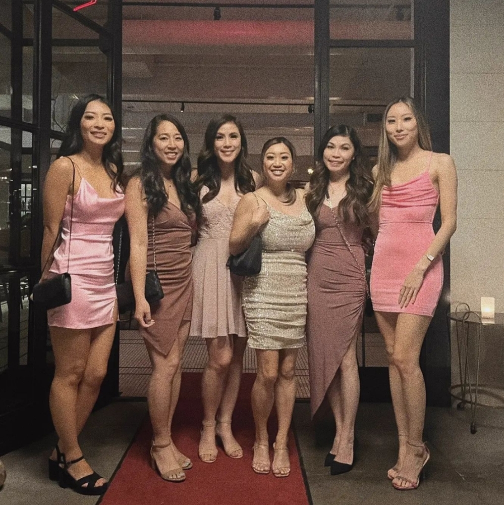 LULUS | Cowl Neck Lace-Up Bodycon Mini Dress - Picture 5 of 5